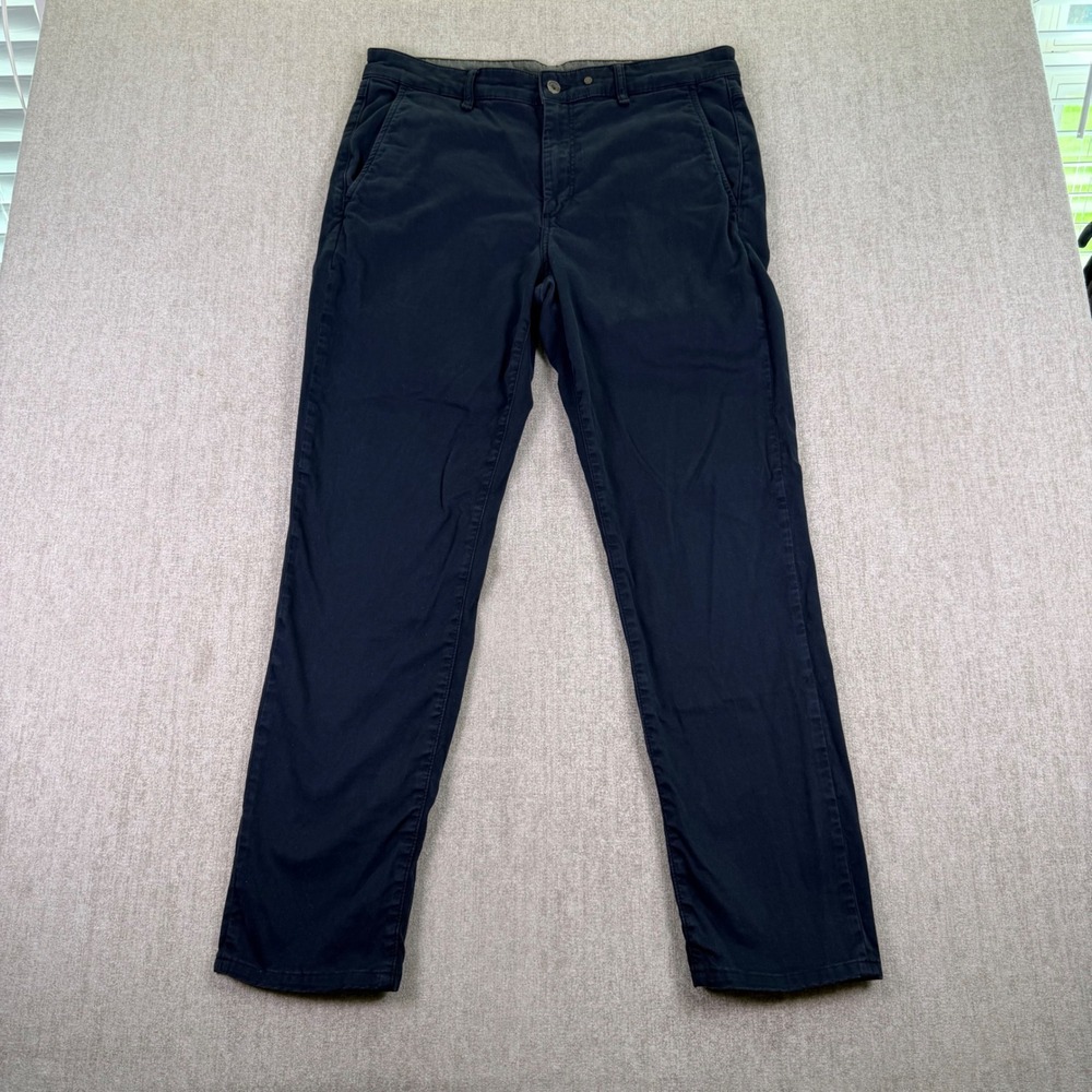 Rag & Bone Chino Pants Women 34 Navy Blue Fit 2 Stretch Cotton Trousers